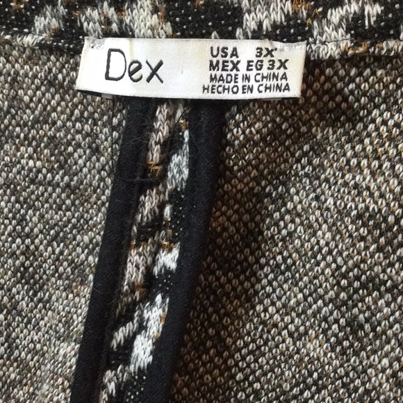 Knit cheetah print blazer - Picture 4 of 5